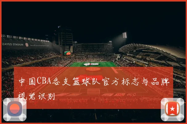 中国CBA各支篮球队官方标志与品牌视觉识别